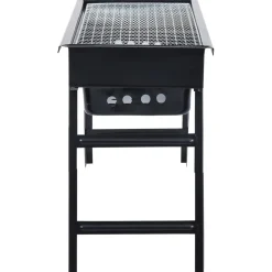 Kannettava retkigrilli teräs 60x22,5x33 cm*FinePRICE