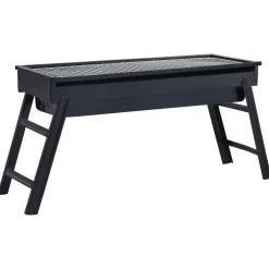 Kannettava retkigrilli teräs 60x22,5x33 cm*FinePRICE