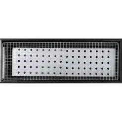 Kannettava retkigrilli teräs 60x22,5x33 cm*FinePRICE