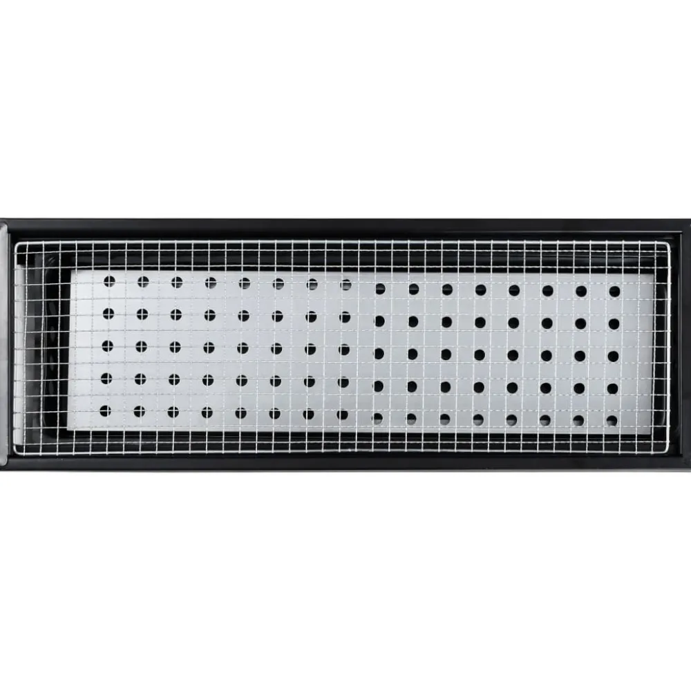 Kannettava retkigrilli teräs 60x22,5x33 cm*FinePRICE