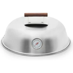 Discount Kansi lämpömittarilla Ø58cm Grillaustarvikkeet