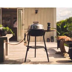Discount Kansi lämpömittarilla Ø58cm Grillaustarvikkeet