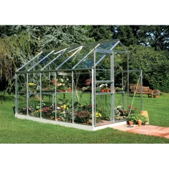 Kasvihuone Popular 106 6,2 m² lasi/alumiini*Halls Discount