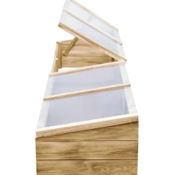 Kasvihuone, kyllästetty mänty, 200x50x35 cm*FinePRICE Sale