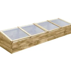 Kasvihuone, kyllästetty mänty, 200x50x35 cm*FinePRICE Sale