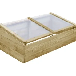 New Kasvihuone, kyllästetty mänty, 100x50x35 cm Minikasvihuoneet