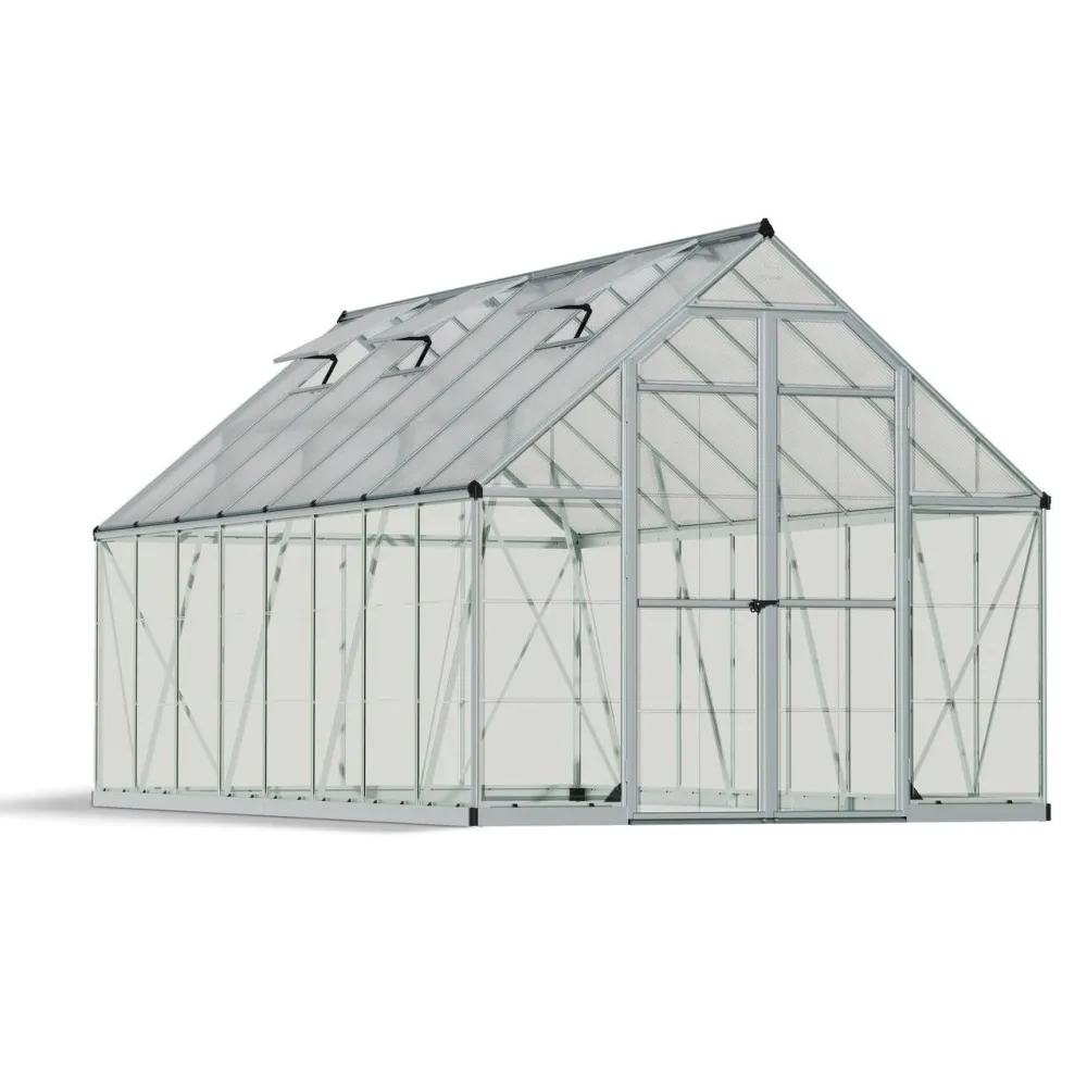 Kasvihuone Balance, 11.9m², 8x16ft, eri värejä*Palram-Canopia Best