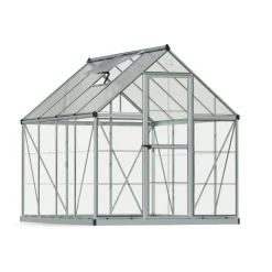 Kasvihuone Hybrid 4,6 m² 6x8 ft hopea*Palram-Canopia Sale