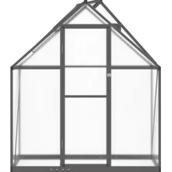 Kasvihuone pohjarungolla, alumiini, eri kokoja ja värejä (33965)*FinePRICE Outlet