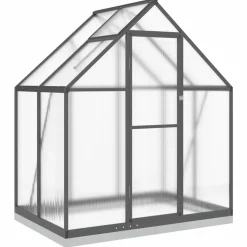 Kasvihuone pohjarungolla, alumiini, eri kokoja ja värejä (33965)*FinePRICE Outlet