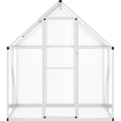 Kasvihuone pohjarungolla, alumiini, eri kokoja ja värejä (33965)*FinePRICE Outlet