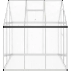 Kasvihuone pohjarungolla, alumiini, eri kokoja ja värejä (33965)*FinePRICE Outlet