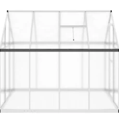 Kasvihuone pohjarungolla, alumiini, eri kokoja ja värejä (33965)*FinePRICE Outlet
