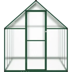 Kasvihuone pohjarungolla, alumiini, eri kokoja ja värejä (33965)*FinePRICE Outlet