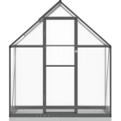Kasvihuone pohjarungolla, alumiini, eri kokoja ja värejä (33965)*FinePRICE Outlet