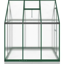 Kasvihuone pohjarungolla, alumiini, eri kokoja ja värejä (33965)*FinePRICE Outlet