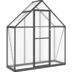 Kasvihuone pohjarungolla, alumiini, eri kokoja ja värejä (33965)*FinePRICE Outlet