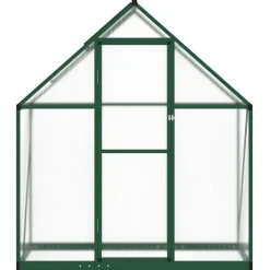 Kasvihuone pohjarungolla, alumiini, eri kokoja ja värejä (33965)*FinePRICE Outlet