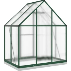 Kasvihuone pohjarungolla, alumiini, eri kokoja ja värejä (33965)*FinePRICE Outlet