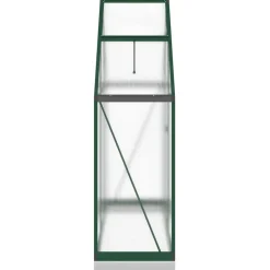 Kasvihuone pohjarungolla, alumiini, eri kokoja ja värejä (33965)*FinePRICE Outlet