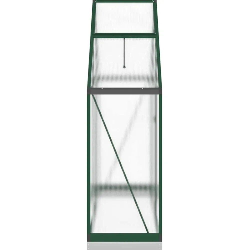 Kasvihuone pohjarungolla, alumiini, eri kokoja ja värejä (33965)*FinePRICE Outlet