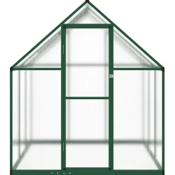 Kasvihuone pohjarungolla, alumiini, eri kokoja ja värejä (33965)*FinePRICE Outlet