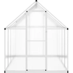 Kasvihuone pohjarungolla, alumiini, eri kokoja ja värejä (33965)*FinePRICE Outlet