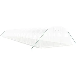 Kasvihuone teräsrungolla, eri kokoja ja värejä (29940)*FinePRICE Clearance