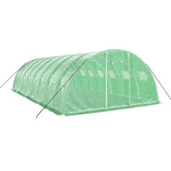 Kasvihuone teräsrungolla, eri kokoja ja värejä (29940)*FinePRICE Clearance