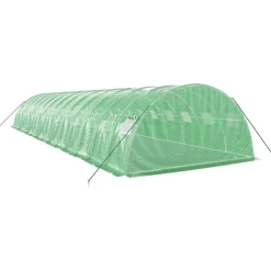 Kasvihuone teräsrungolla, eri kokoja ja värejä (29940)*FinePRICE Clearance