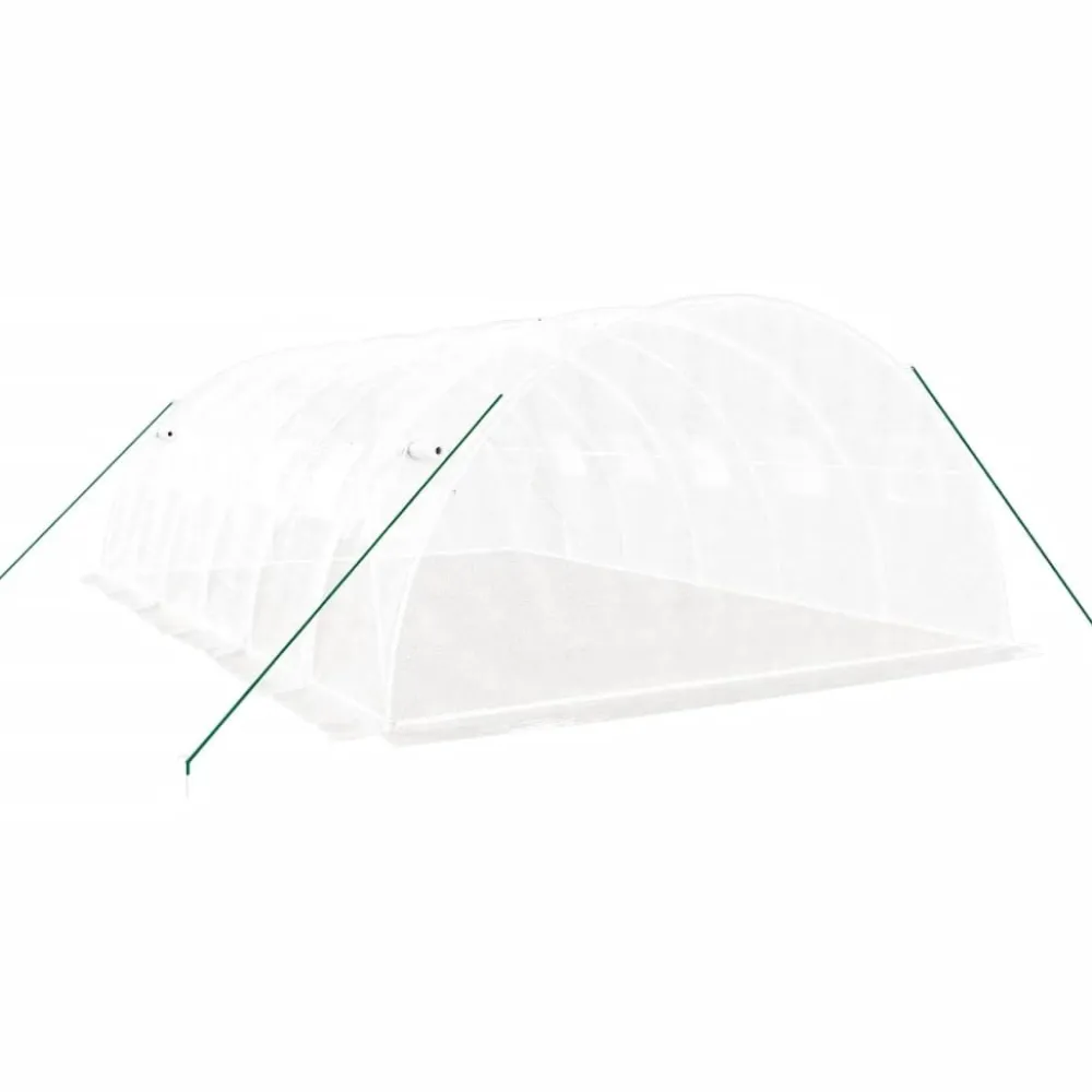 Kasvihuone teräsrungolla, eri kokoja ja värejä (29940)*FinePRICE Clearance