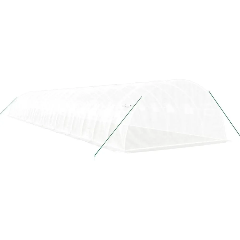 Kasvihuone teräsrungolla, eri kokoja ja värejä (29940)*FinePRICE Clearance