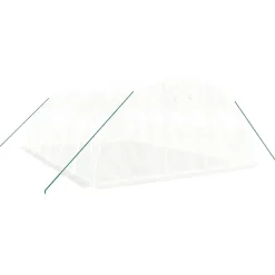 Kasvihuone teräsrungolla, eri kokoja ja värejä (29940)*FinePRICE Clearance