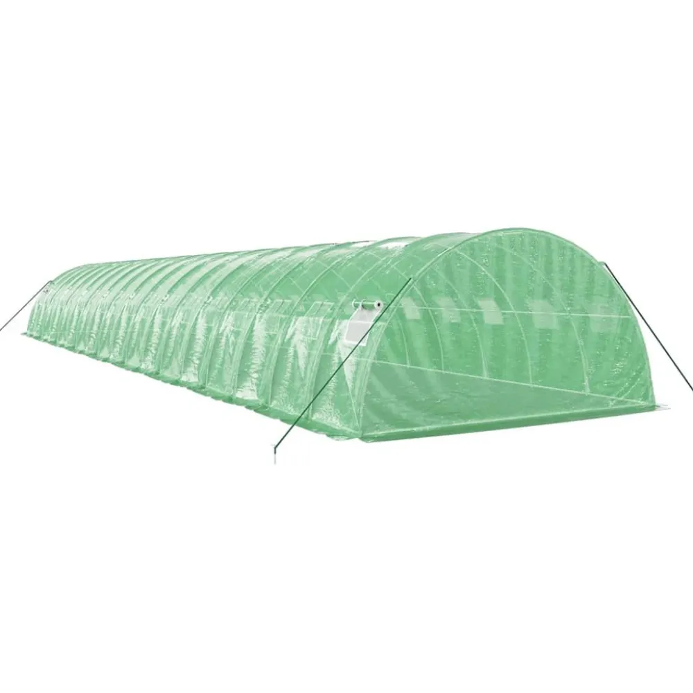 Kasvihuone teräsrungolla, eri kokoja ja värejä (29940)*FinePRICE Clearance