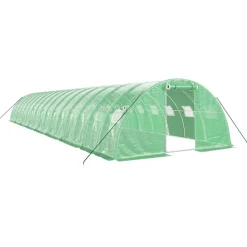 Kasvihuone teräsrungolla, eri kokoja ja värejä (29940)*FinePRICE Clearance