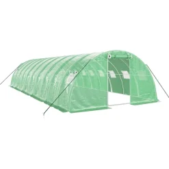 Kasvihuone teräsrungolla, eri kokoja ja värejä (29940)*FinePRICE Clearance