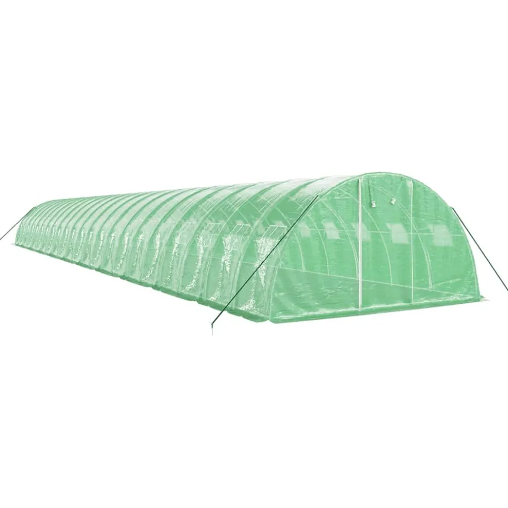 Kasvihuone teräsrungolla, eri kokoja ja värejä (29940)*FinePRICE Clearance