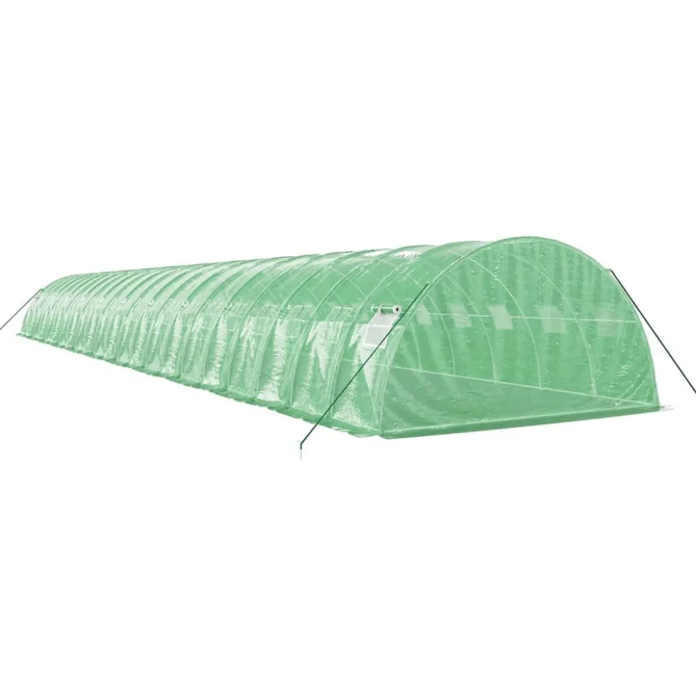 Kasvihuone teräsrungolla, eri kokoja ja värejä (29940)*FinePRICE Clearance