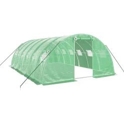 Kasvihuone teräsrungolla, eri kokoja ja värejä (29940)*FinePRICE Clearance