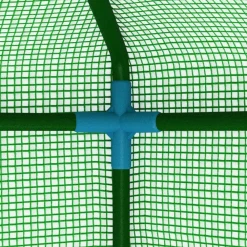 Online Kasvihuone teräsrungolla 0,5 m², 1x0,5x1,9 m Kasvihuoneet Kennolevyllä