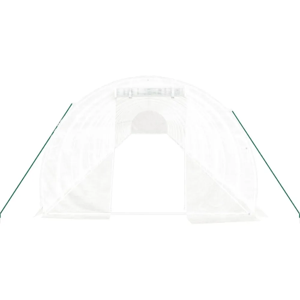 Kasvihuone teräsrungolla, 3x2x2 m - 24x3x2 m, eri kokoja ja värejä (29939)*FinePRICE Sale