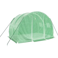 Kasvihuone teräsrungolla, 3x2x2 m - 24x3x2 m, eri kokoja ja värejä (29939)*FinePRICE Sale