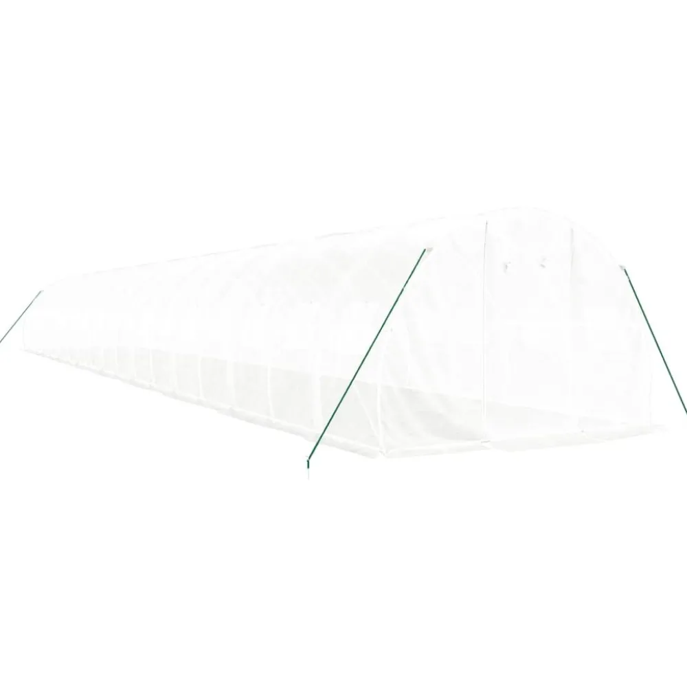 Kasvihuone teräsrungolla, 3x2x2 m - 24x3x2 m, eri kokoja ja värejä (29939)*FinePRICE Sale