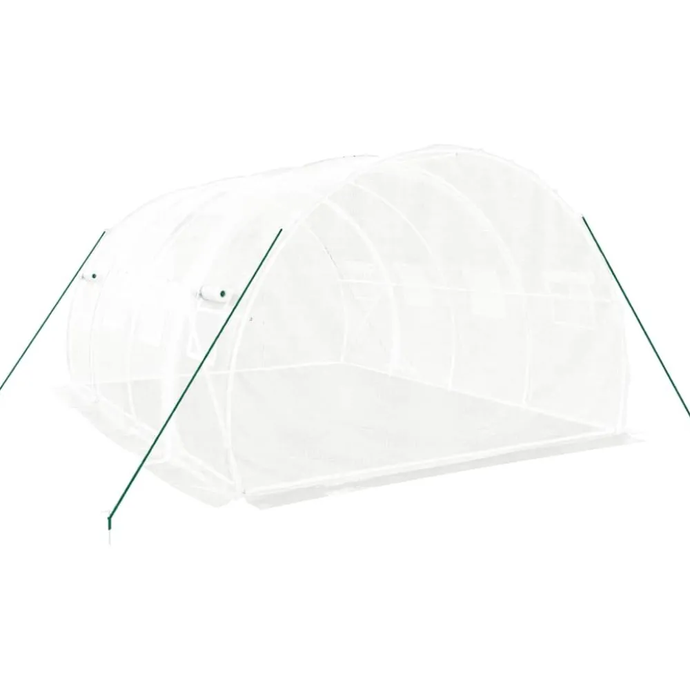 Kasvihuone teräsrungolla, 3x2x2 m - 24x3x2 m, eri kokoja ja värejä (29939)*FinePRICE Sale