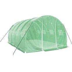 Kasvihuone teräsrungolla, 3x2x2 m - 24x3x2 m, eri kokoja ja värejä (29939)*FinePRICE Sale
