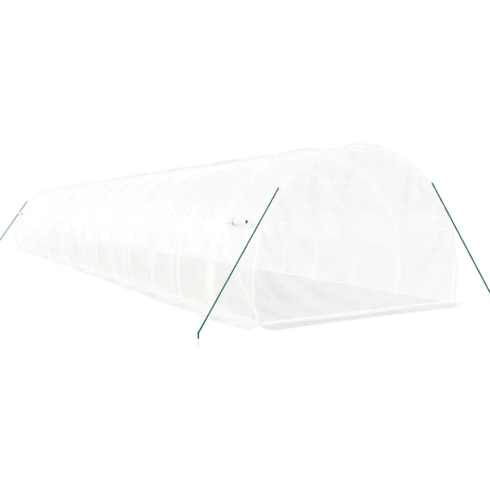 Kasvihuone teräsrungolla, 3x2x2 m - 24x3x2 m, eri kokoja ja värejä (29939)*FinePRICE Sale