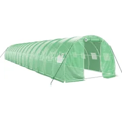 Kasvihuone teräsrungolla, 3x2x2 m - 24x3x2 m, eri kokoja ja värejä (29939)*FinePRICE Sale