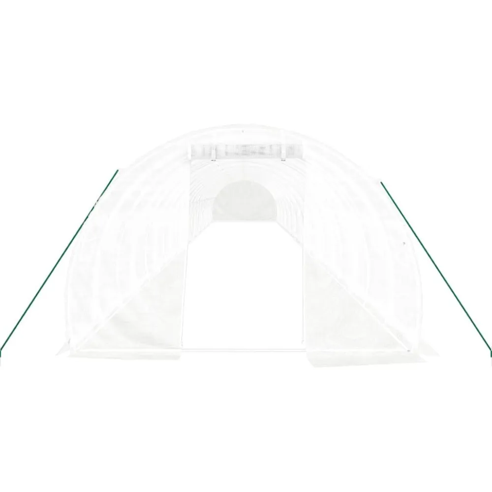 Kasvihuone teräsrungolla, 3x2x2 m - 24x3x2 m, eri kokoja ja värejä (29939)*FinePRICE Sale
