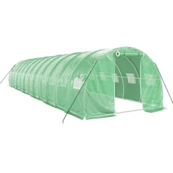 Kasvihuone teräsrungolla, 3x2x2 m - 24x3x2 m, eri kokoja ja värejä (29939)*FinePRICE Sale