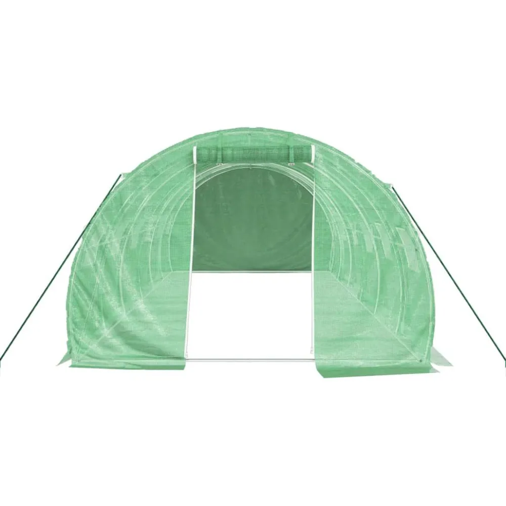 Kasvihuone teräsrungolla, 3x2x2 m - 24x3x2 m, eri kokoja ja värejä (29939)*FinePRICE Sale